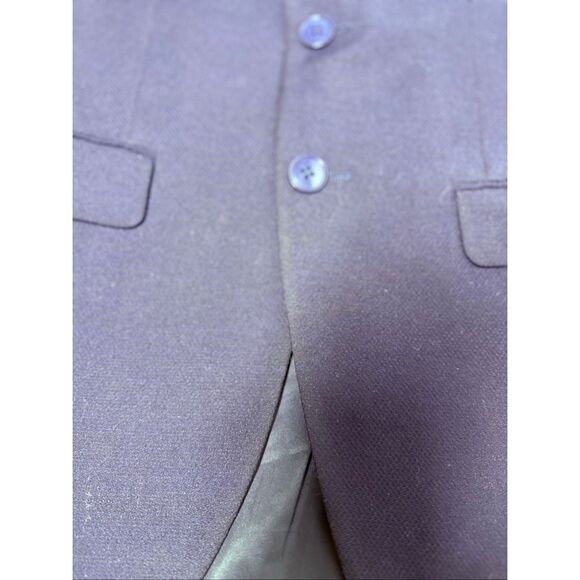 Avant Premier Men’s Wool Blend 2 Buttons Blazer Navy Blue Sz 44 EU/ 34 US* Notes - Picture 6 of 11